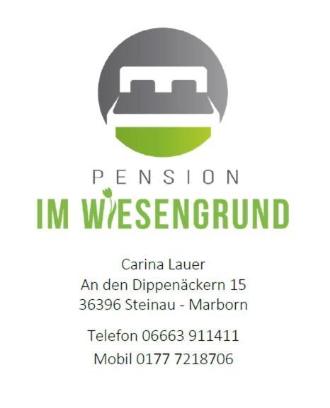 Pension Im Wiesengrund Steinau Marborn Steinau an der Straße Zewnętrze zdjęcie